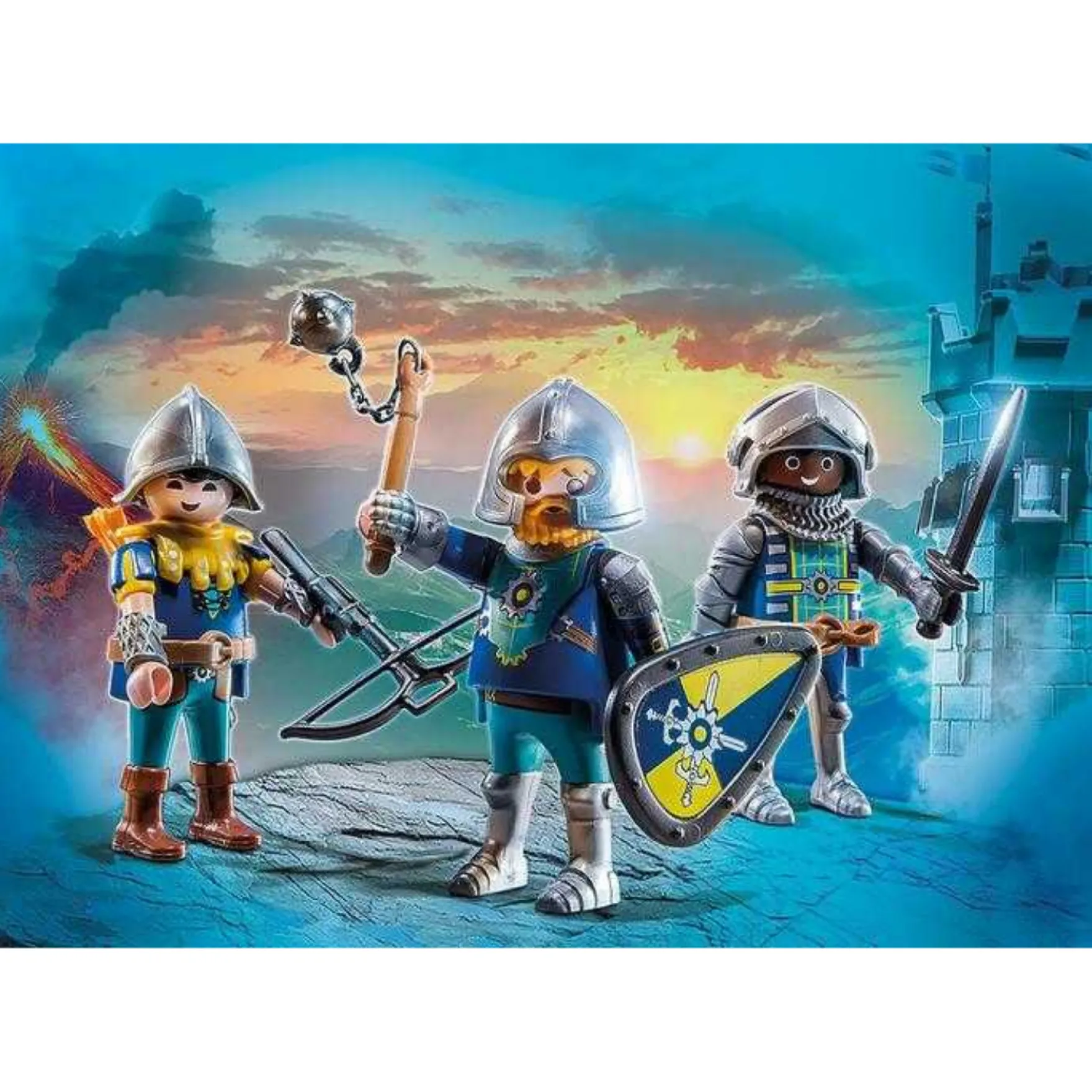 Playmobil 70671 Set Van 3 Novelmore Ridders
