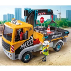 Playmobil 71750 vrachtwagen met kraan