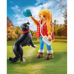 Playmobil 71738 vrouw met berghond