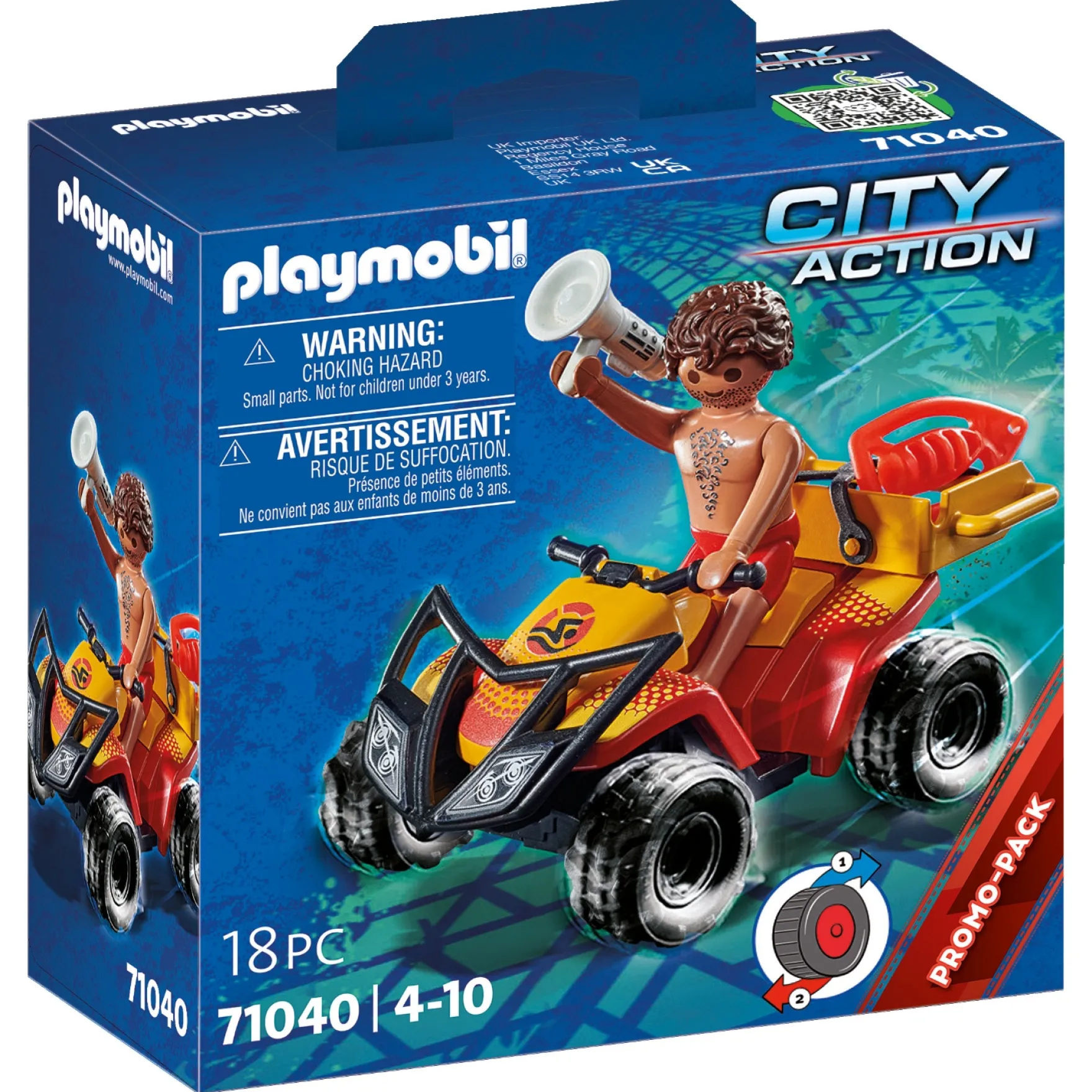 Playmobil City 71040 Badmeester Quad