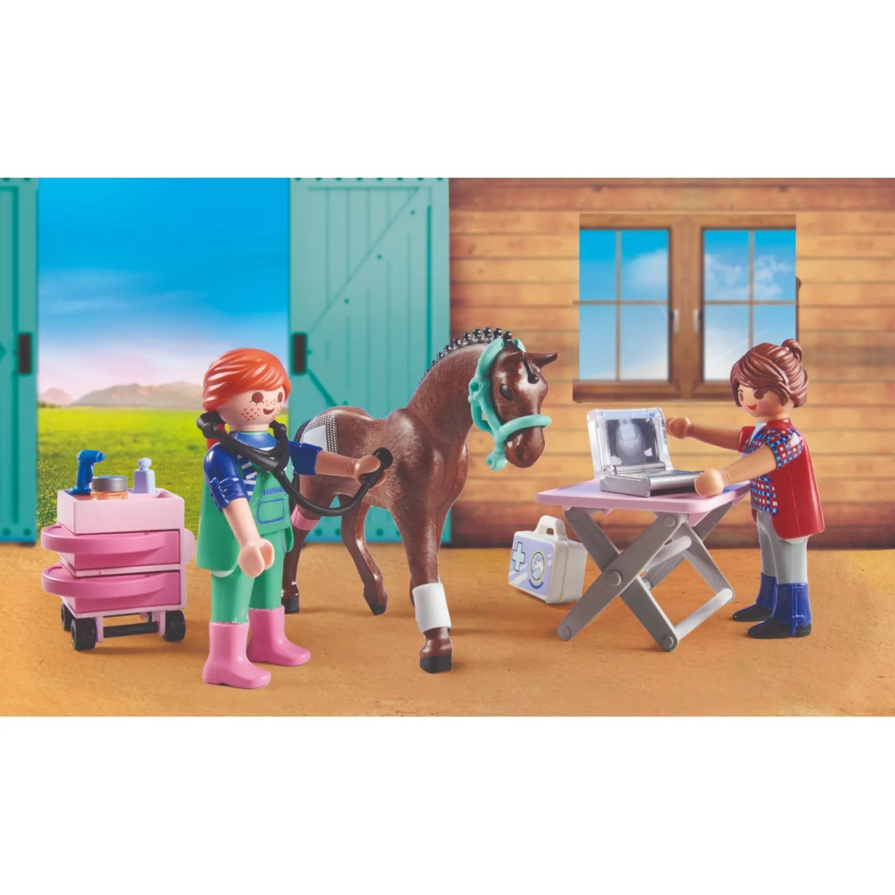 Playmobil Country 71241 Dierenarts Voor Paarden