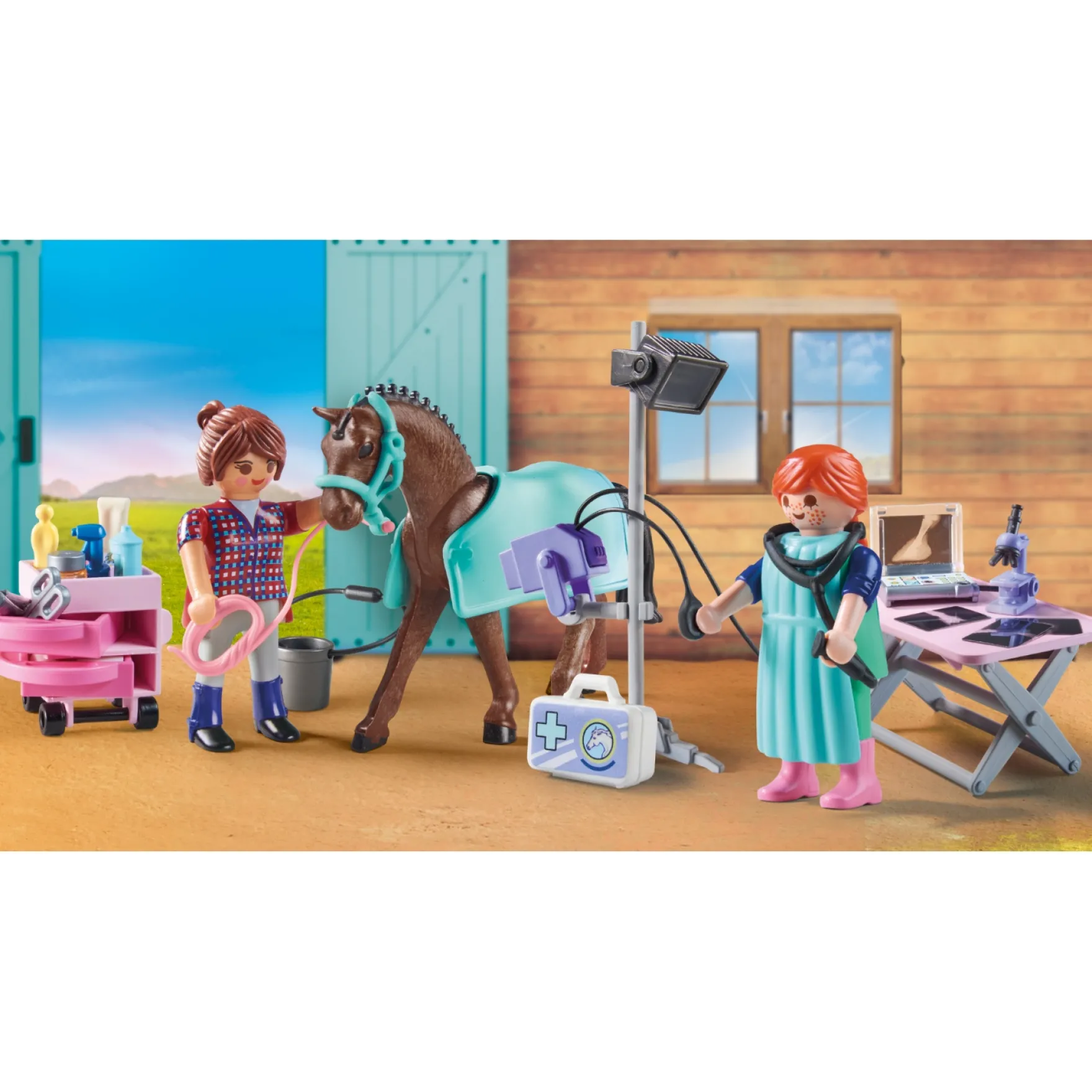 Playmobil Country 71241 Dierenarts Voor Paarden