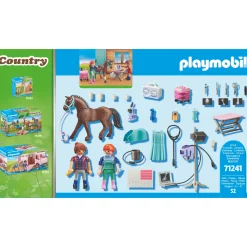 Playmobil Country 71241 Dierenarts Voor Paarden
