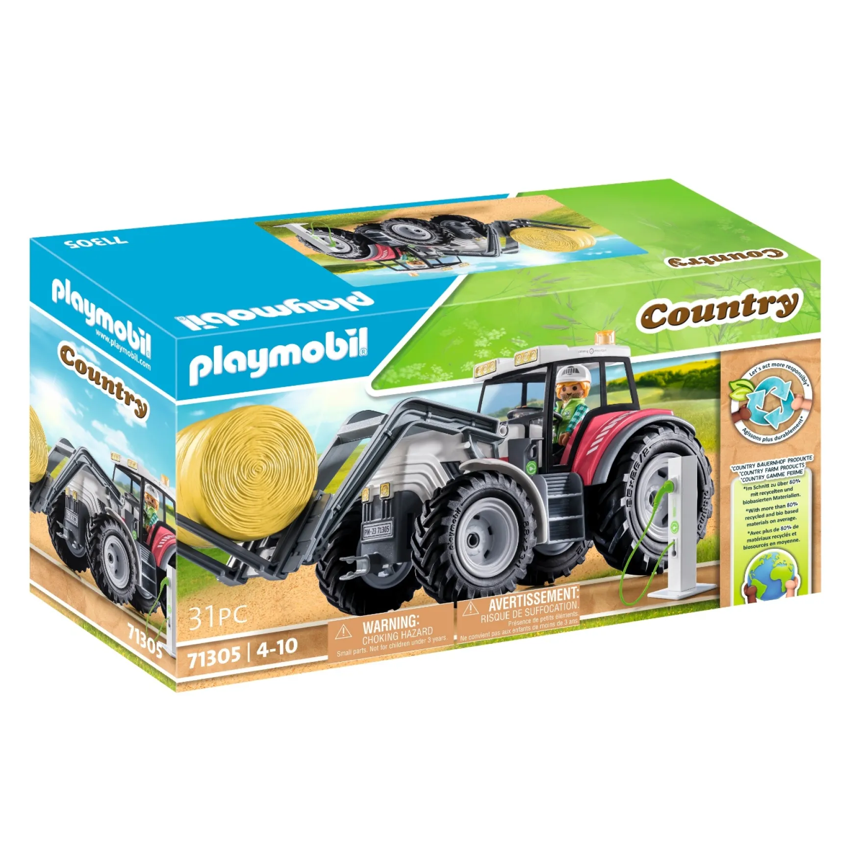 Playmobil Country 71305 Grote Trekker Met Accessoires