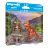 Playmobil Duo 71206 Avonturier met T-Rex