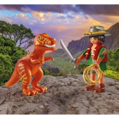 Playmobil Duo 71206 Avonturier met T-Rex