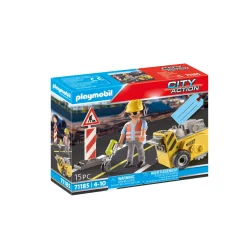 Playmobil Giftset City Action 71185 Bouwvakker Met Randensnijder