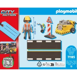 Playmobil Giftset City Action 71185 Bouwvakker Met Randensnijder