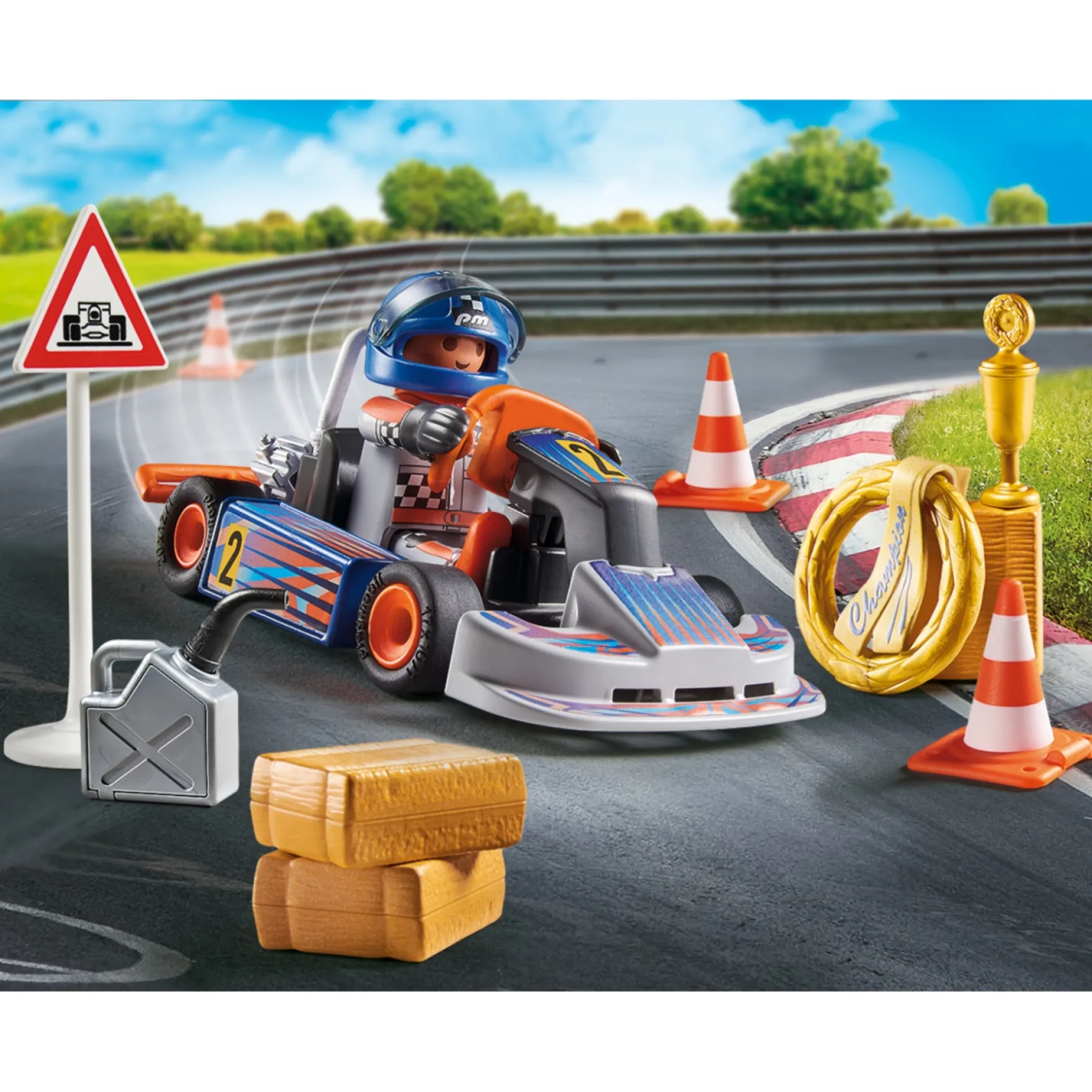 Playmobil Giftset Sports & Action 71187 Racekart