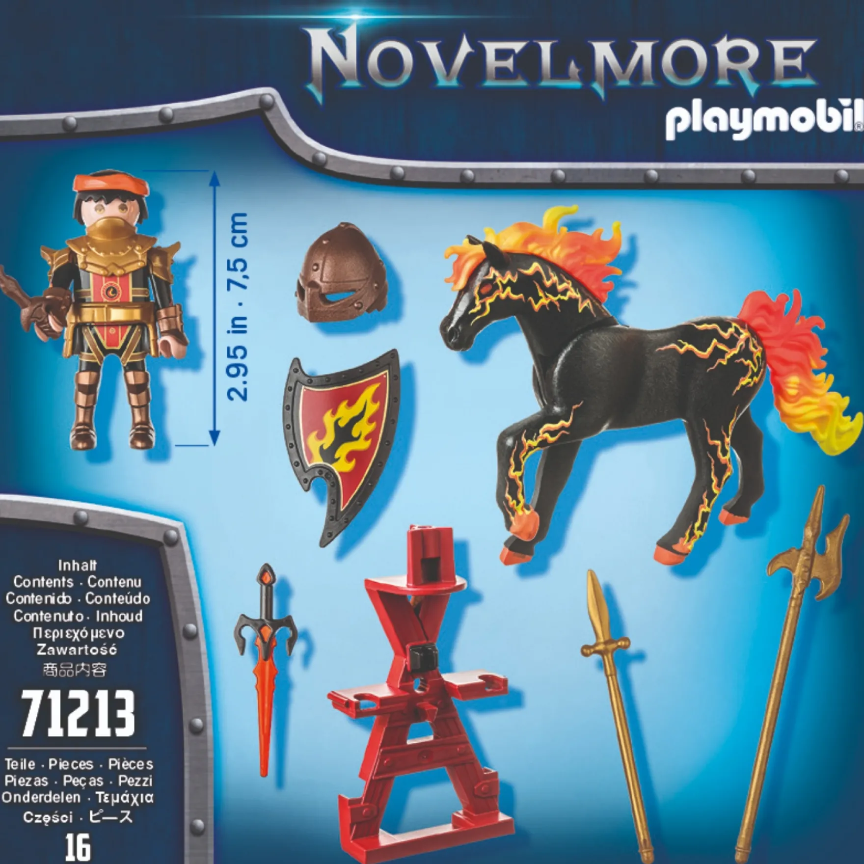 Playmobil Novelmore 71213 Burnham Raiders Vuurridder