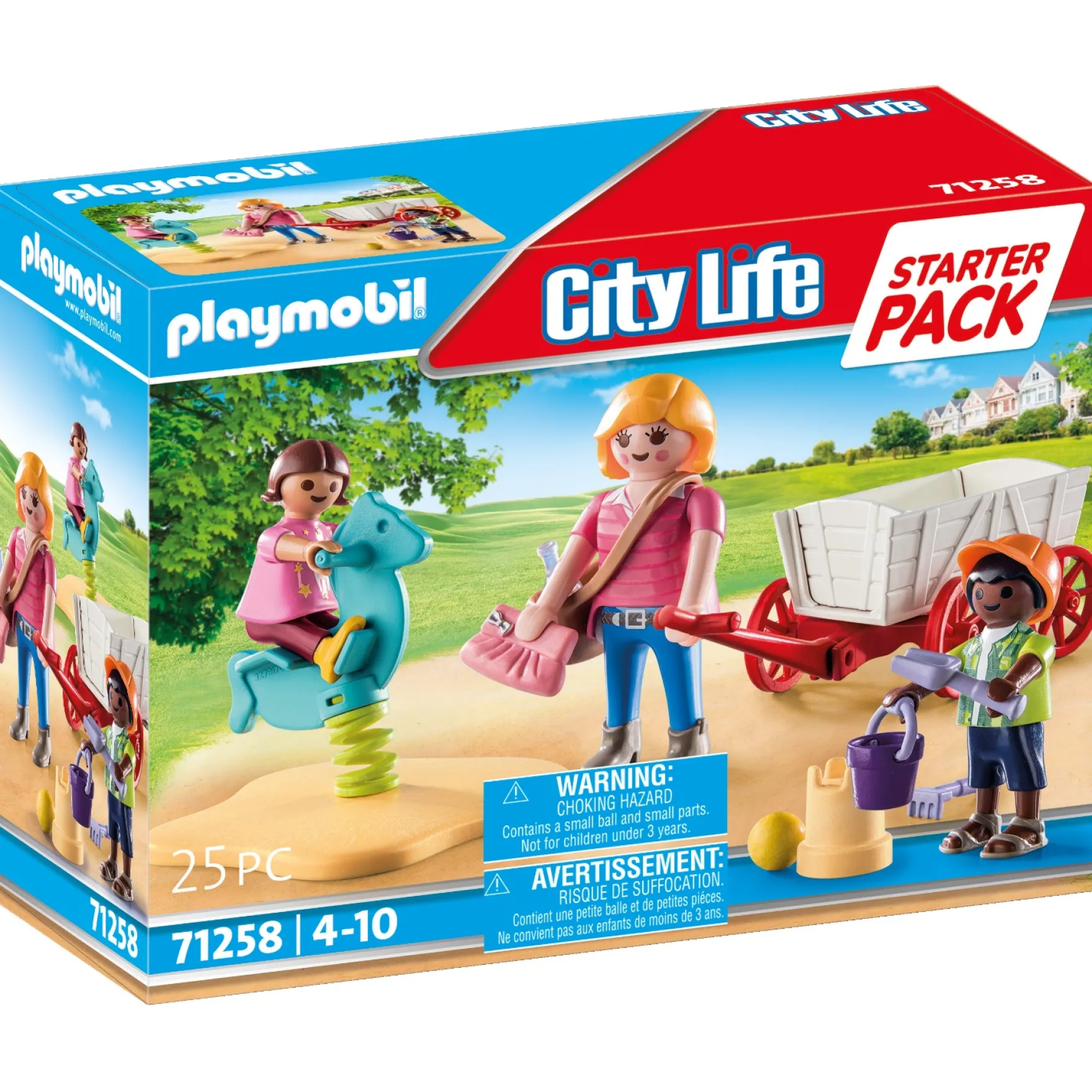 Playmobil Starterpack 71258 Opvoeder Bolderwagen