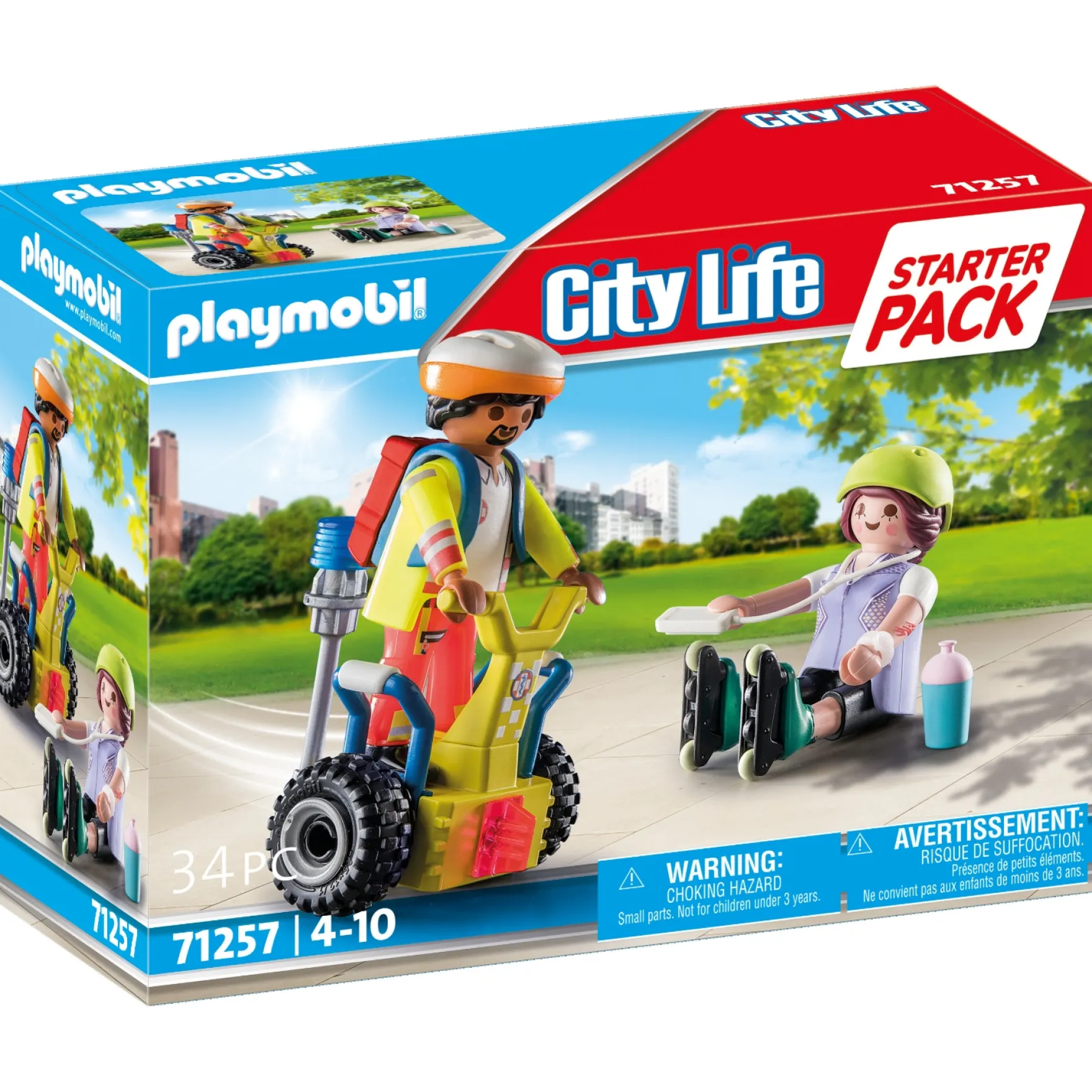 Playmobil Starterpack 71257 Rescue met Segway
