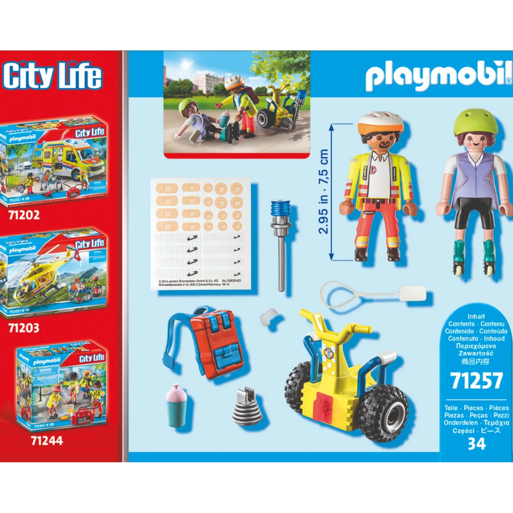 Playmobil Starterpack 71257 Rescue met Segway