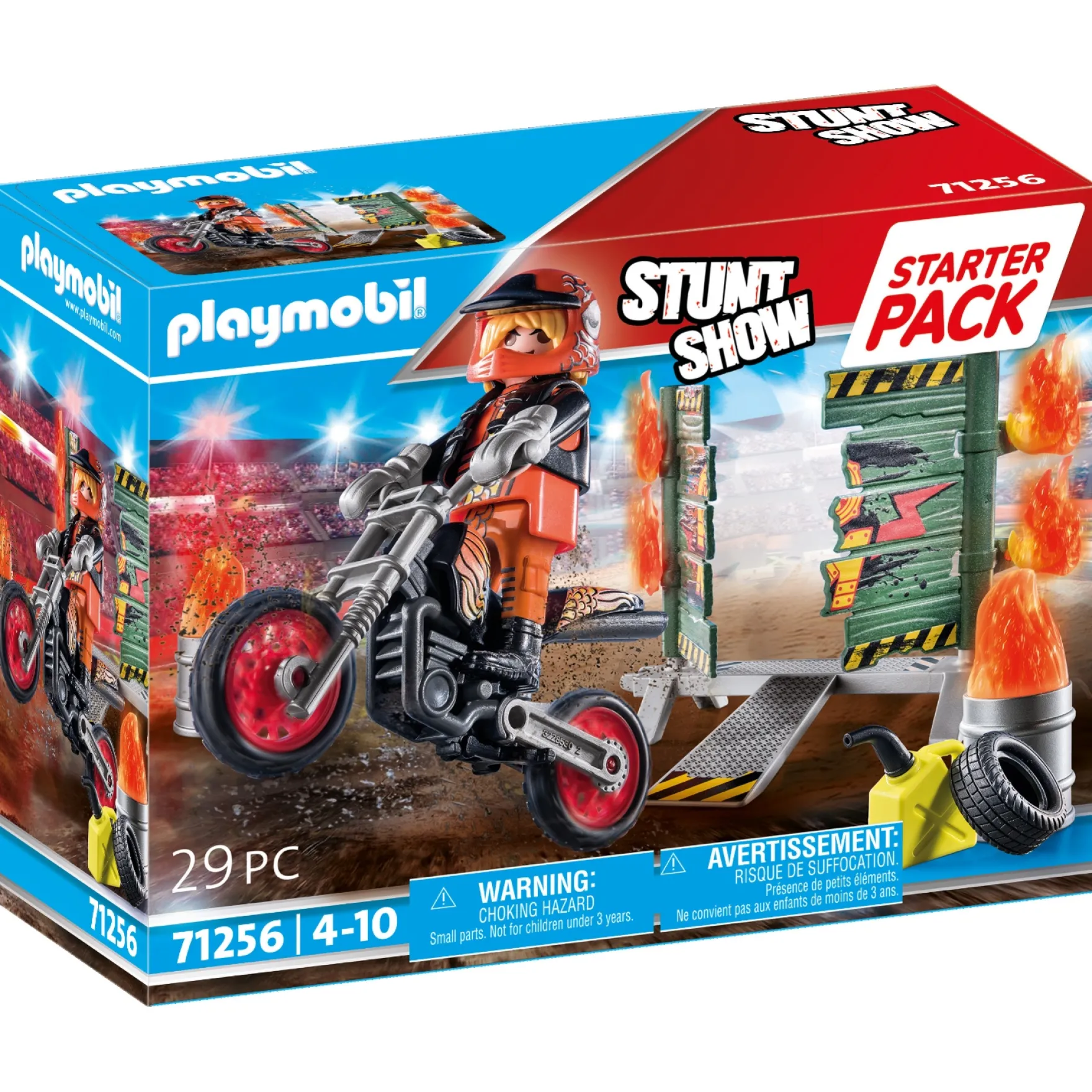 Playmobil Starterpack 71256 Stuntshow Motor