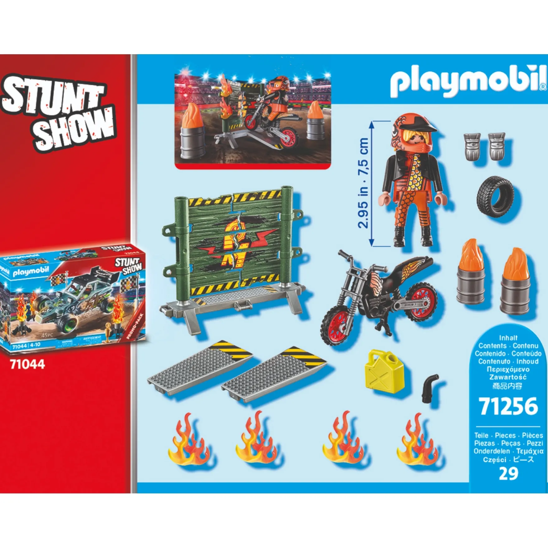 Playmobil Starterpack 71256 Stuntshow Motor