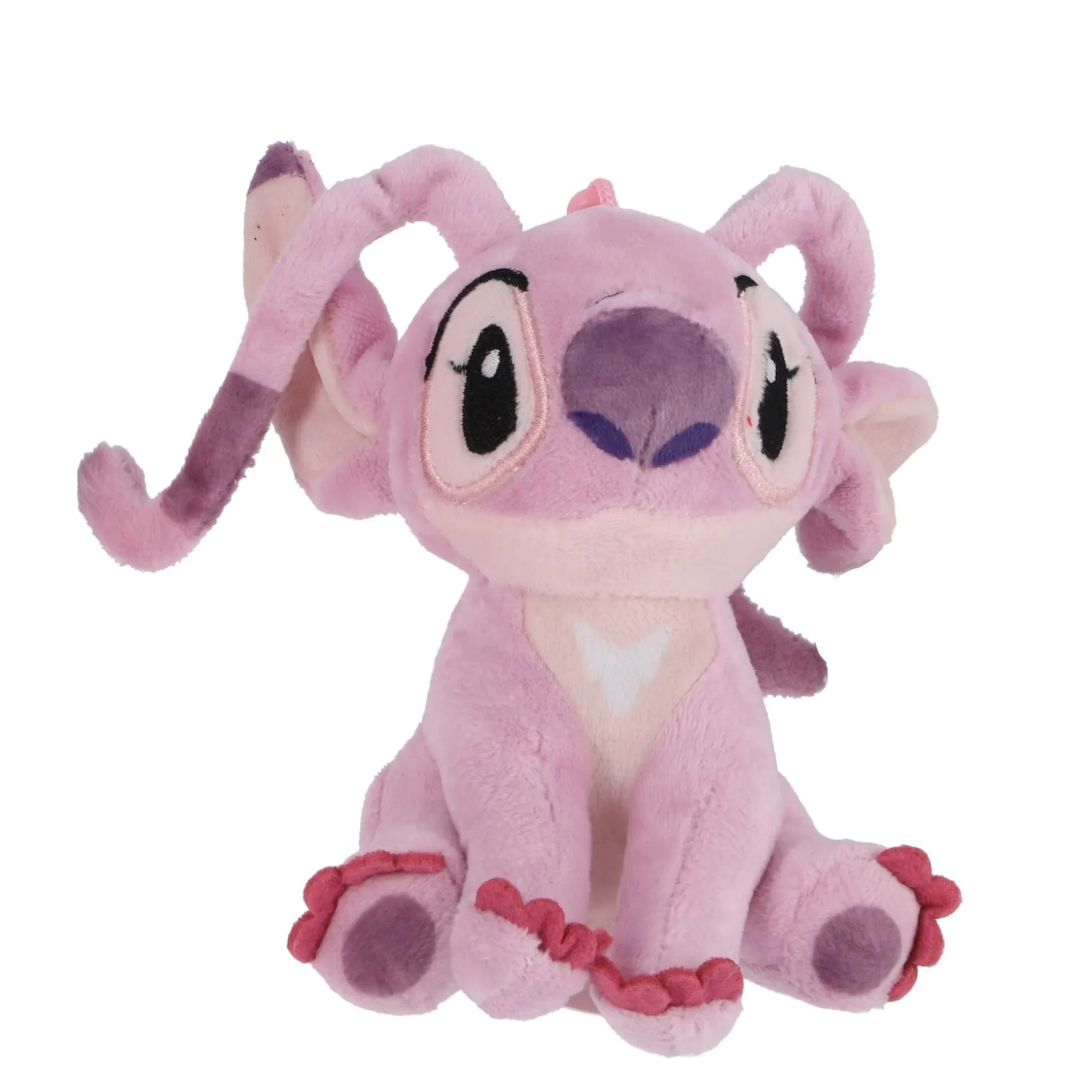 Pluche Stitch/Leroy/Angel clip-on Assorti