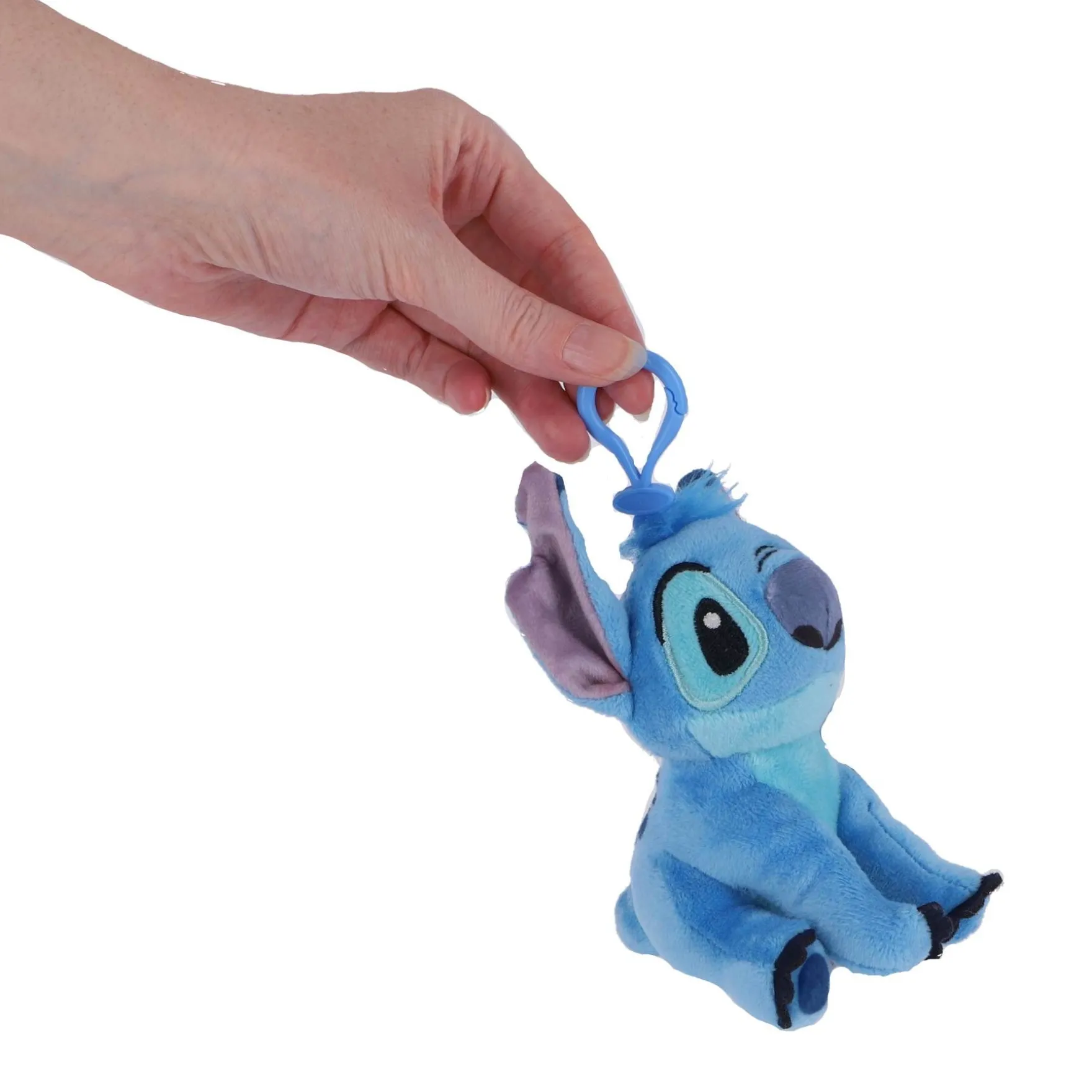 Pluche Stitch/Leroy/Angel clip-on Assorti