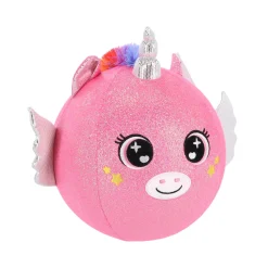 Pluchiez bal bouncing konijn/zeemeermin/ unicorn 23 cm 3 assorti