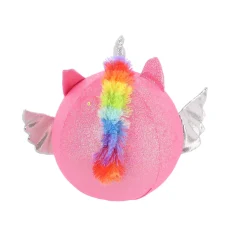 Pluchiez bal bouncing konijn/zeemeermin/ unicorn 23 cm 3 assorti
