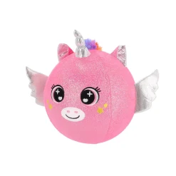 Pluchiez bal bouncing konijn/zeemeermin/ unicorn 23 cm 3 assorti