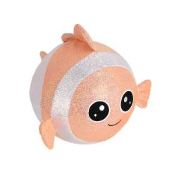 Pluchiez bal bouncing sparkle sea animal 23cm  4 assorti
