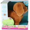 Pluchiez pluche hondje loop en blaf hondje assorti