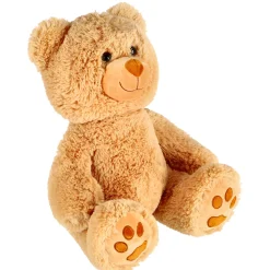 Pluchiez pluche knuffelbeer beige 35 cm