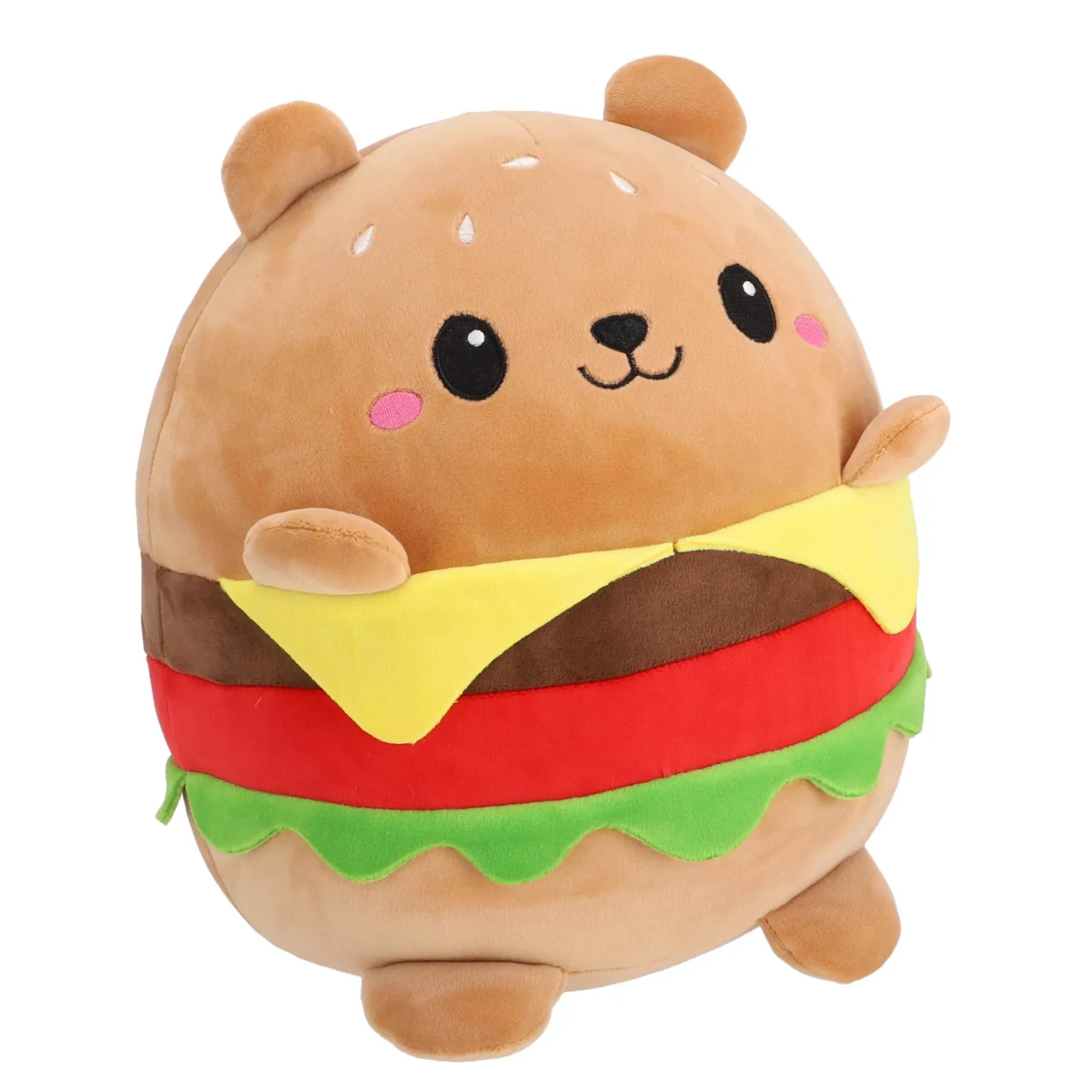 Pluchiez pluche voedseldieren 29 cm 3 assorti