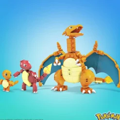 Pokemon mega Charmander evolutie set