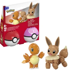Pokemon mega 2-pack Eevee en Charmander