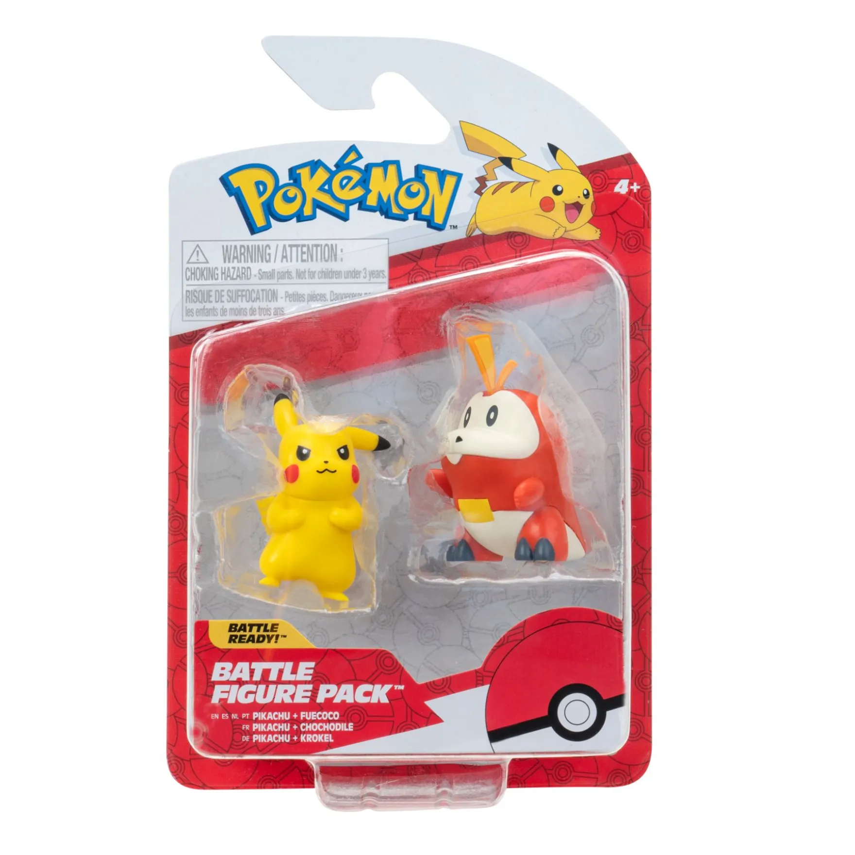 Pokémon Battle Figuren 2 Pack 3 Assorti