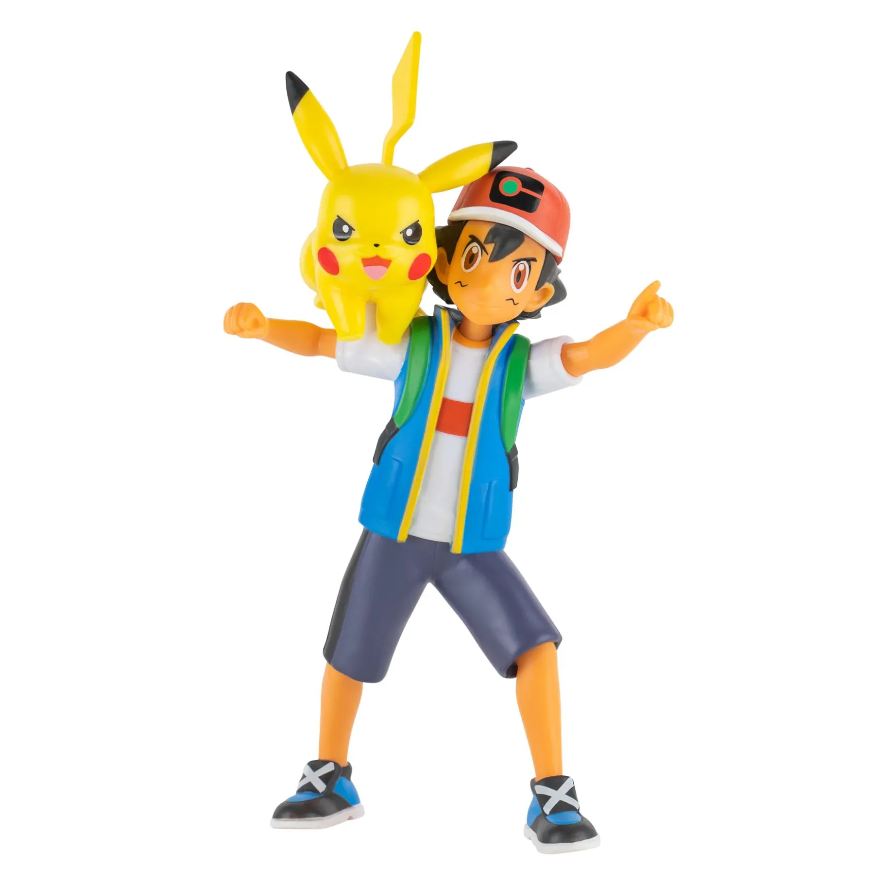 Pokémon Battle Figuur Stars Ash & Pikachu 12 Cm