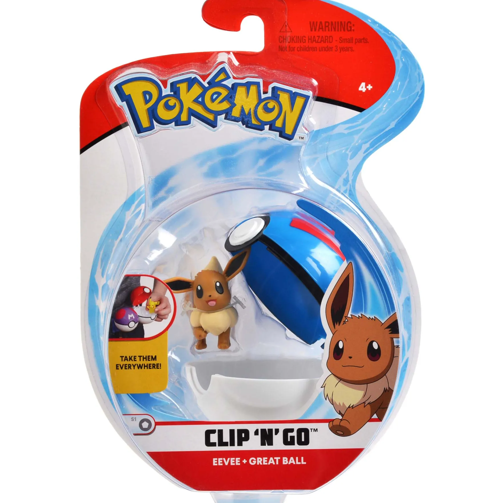 Pokémon Clip N Go Assorti
