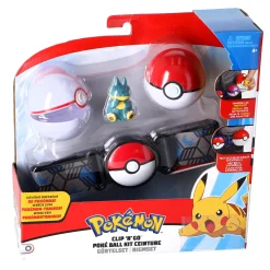 Pokémon Clip N Go Poke Ball Belt Set Assorti