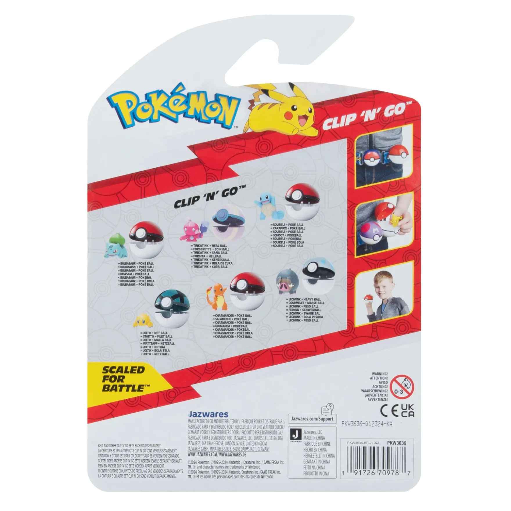 Pokémon Clip 'N' Go Squirtle