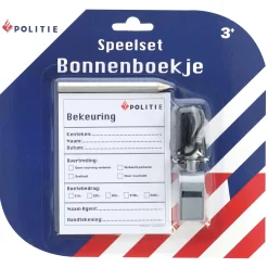 Politie Bonnenboekje