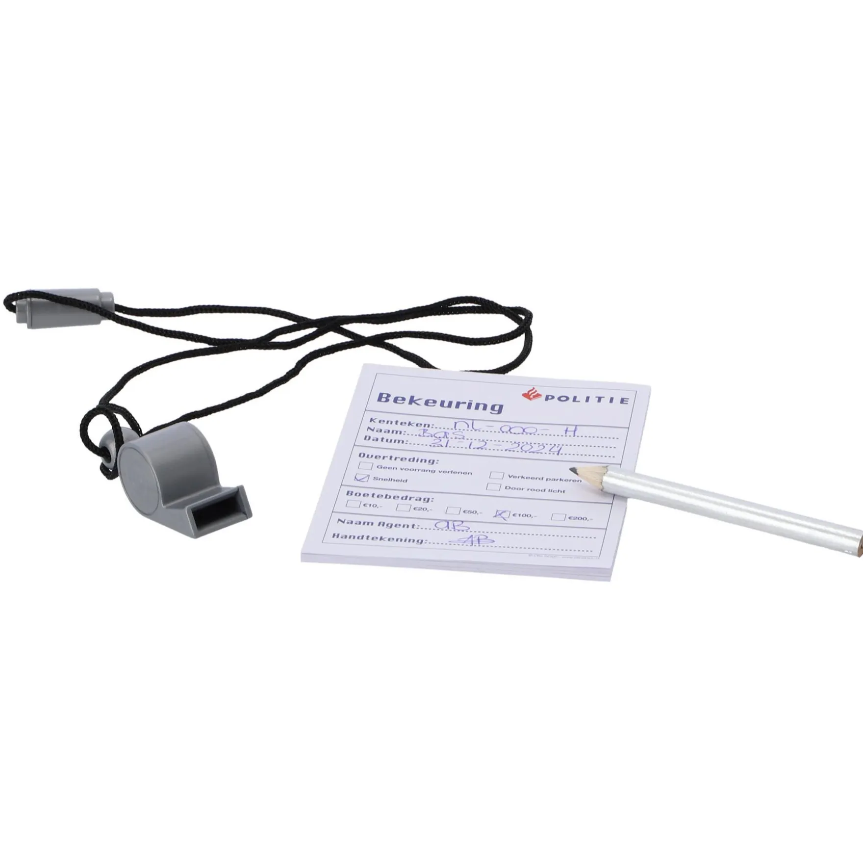 Politie Bonnenboekje