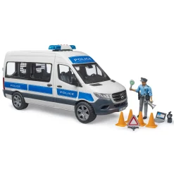 Politie mb sprinter met politieman