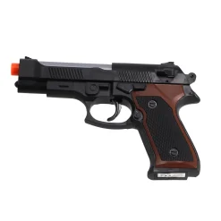 Politieset handboeien en pistool met licht en  geluid