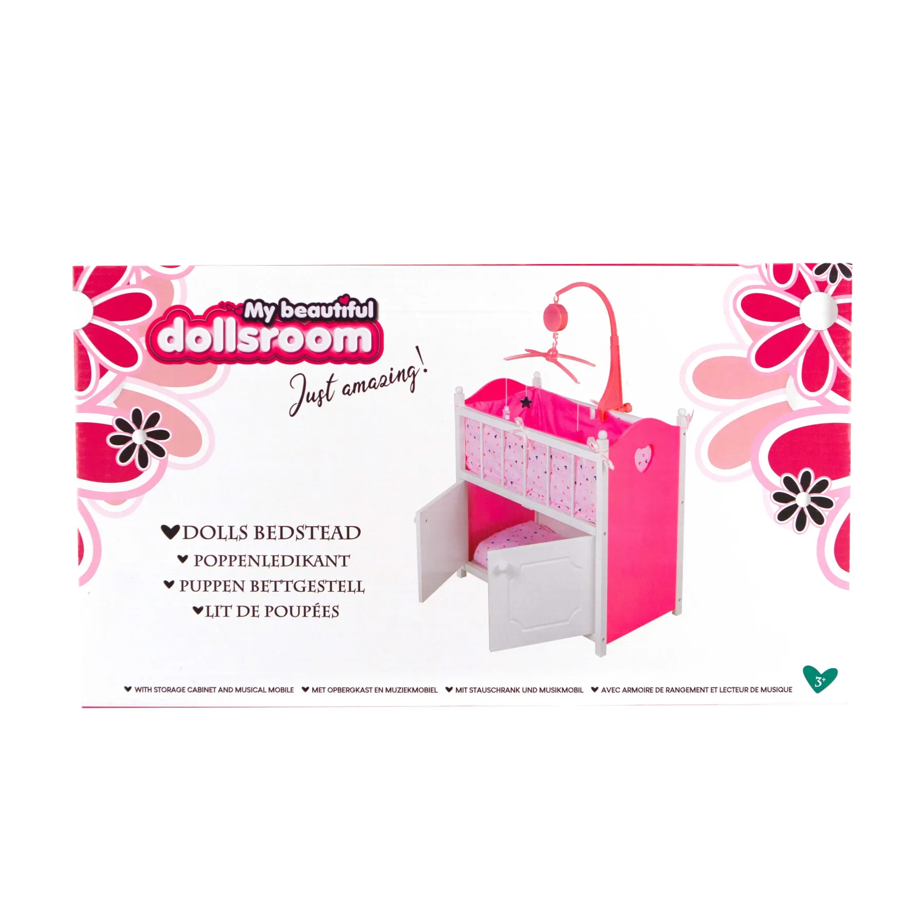 Poppenbed Ledikant Met Muziek My Beautiful Dolls Room