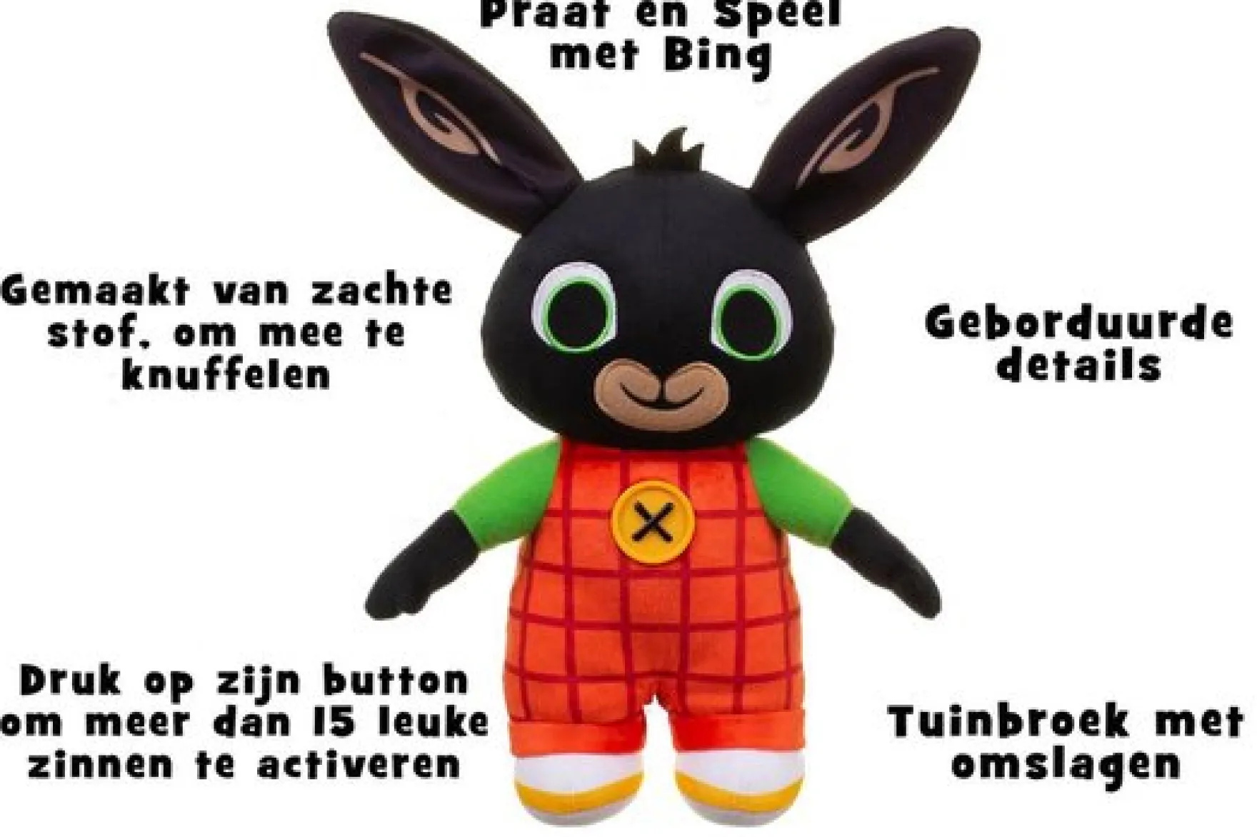 Pratende Bing Knuffel