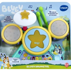 Premium Collectie Vtech Bluey Bluey Drumstel