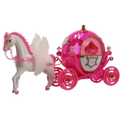 Prinses paardenkoets met licht