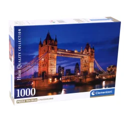 Puzzel 1000 Tower bridge at night compact box