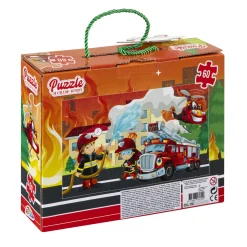 Puzzel brandweer 60 stukjes