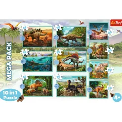Puzzel dino 10 In 1