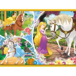 Puzzel Disney Princess 4 in 1