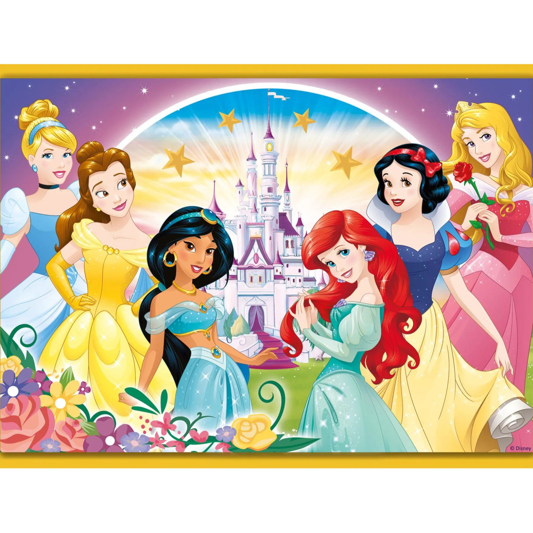 Puzzel Disney Princess 4 in 1