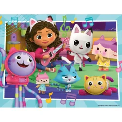 Puzzel Gabby's Dollhouse 4 x 42 stukjes