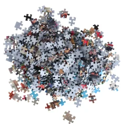 Puzzel  Gibsons 1000 Stuk Clocktower Market